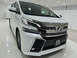 Toyota Vellfire 3.5 ZA G Edition 2015 White BodyKit